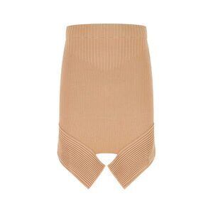 Andrea Adamo Women Skin Pink Stretch Viscose Blend Skirt